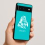 כיסוי בעיצוב אישי עם השם שלך לדגם - Google Pixel 6 5G בעיצוב סנטה קלאוס