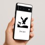כיסוי בעיצוב אישי עם השם שלך לדגם - Google Pixel 6 5G בעיצוב נשר אמריקאי