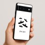 כיסוי בעיצוב אישי עם השם שלך לדגם - Google Pixel 6 5G בעיצוב עטלפים