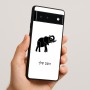 כיסוי בעיצוב אישי עם השם שלך לדגם - Google Pixel 6 5G בעיצוב פיל