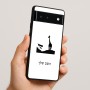 כיסוי בעיצוב אישי עם השם שלך לדגם - Google Pixel 6 5G בעיצוב ג'ירפה באפריקה