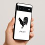 כיסוי בעיצוב אישי עם השם שלך לדגם - Google Pixel 6 5G בעיצוב תרנגול