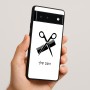 כיסוי בעיצוב אישי עם השם שלך לדגם - Google Pixel 6 5G בעיצוב מעצב שיער