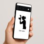 כיסוי בעיצוב אישי עם השם שלך לדגם - Google Pixel 6 5G בעיצוב צלמת - אישה
