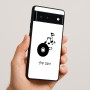 כיסוי בעיצוב אישי עם השם שלך לדגם - Google Pixel 6 5G בעיצוב תקליטור - אזור מוזיקה