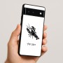 כיסוי בעיצוב אישי עם השם שלך לדגם - Google Pixel 6 5G בעיצוב מזלות - סרטן