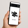כיסוי בעיצוב אישי עם השם שלך לדגם - Google Pixel 6 5G בעיצוב מזלות - דגים