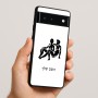 כיסוי בעיצוב אישי עם השם שלך לדגם - Google Pixel 6 5G בעיצוב מזלות - תאומים