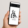כיסוי בעיצוב אישי עם השם שלך לדגם - Google Pixel 6 5G בעיצוב קאוגירל