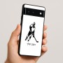 כיסוי בעיצוב אישי עם השם שלך לדגם - Google Pixel 6 5G בעיצוב שחקן הוקי