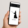 כיסוי בעיצוב אישי עם השם שלך לדגם - Google Pixel 6 5G בעיצוב סמוראי