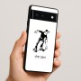 כיסוי בעיצוב אישי עם השם שלך לדגם - Google Pixel 6 5G בעיצוב ילד סקייטבורד