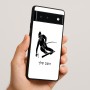 כיסוי בעיצוב אישי עם השם שלך לדגם - Google Pixel 6 5G בעיצוב סקי