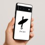 כיסוי בעיצוב אישי עם השם שלך לדגם - Google Pixel 6 5G בעיצוב גלישה - גלישה