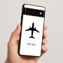 כיסוי בעיצוב אישי עם השם שלך לדגם - Google Pixel 6 5G בעיצוב טייס - טייס