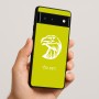 כיסוי בעיצוב אישי עם השם שלך לדגם - Google Pixel 6 5G בעיצוב ראש נשר
