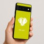 כיסוי בעיצוב אישי עם השם שלך לדגם - Google Pixel 6 5G בעיצוב ראש פיל