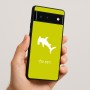 כיסוי בעיצוב אישי עם השם שלך לדגם - Google Pixel 6 5G בעיצוב כריש ראש פטיש