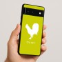 כיסוי בעיצוב אישי עם השם שלך לדגם - Google Pixel 6 5G בעיצוב תרנגול