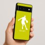 כיסוי בעיצוב אישי עם השם שלך לדגם - Google Pixel 6 5G בעיצוב שחקן כדורסל