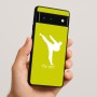 כיסוי בעיצוב אישי עם השם שלך לדגם - Google Pixel 6 5G בעיצוב קרטה