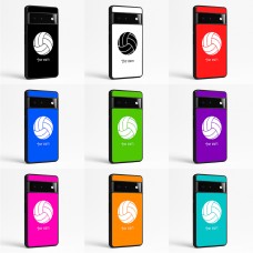 כיסוי בעיצוב אישי עם השם שלך לדגם - Google Pixel 6 Pro 5G בעיצוב כדור כדורעף