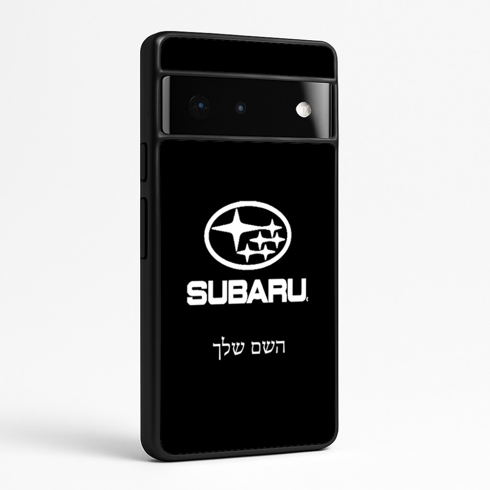 כיסוי בעיצוב אישי עם השם שלך לדגם - Google Pixel 6 Pro 5G בעיצוב סובארו