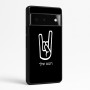 כיסוי בעיצוב אישי עם השם שלך לדגם - Google Pixel 6 Pro 5G בעיצוב יד סלע