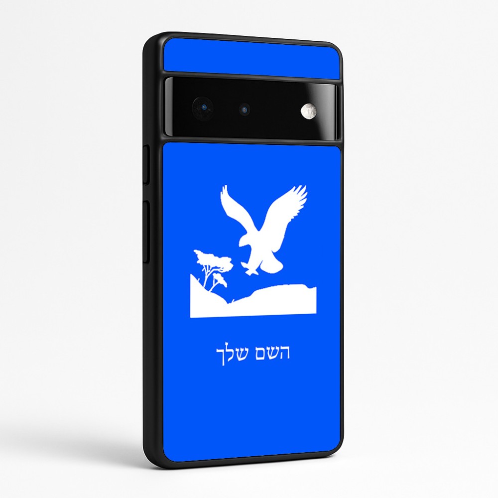 כיסוי בעיצוב אישי עם השם שלך לדגם - Google Pixel 6 Pro 5G בעיצוב נשר אמריקאי