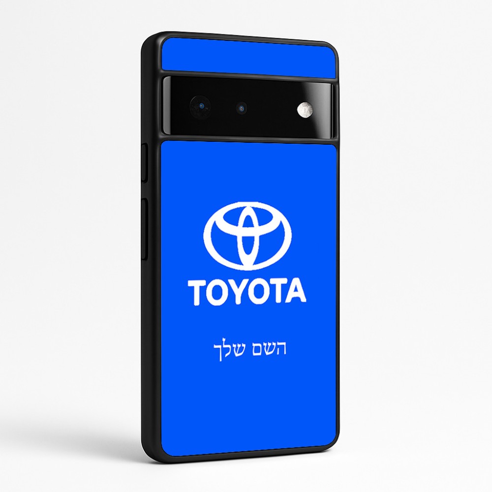 כיסוי בעיצוב אישי עם השם שלך לדגם - Google Pixel 6 Pro 5G בעיצוב טויוטה