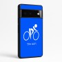 כיסוי בעיצוב אישי עם השם שלך לדגם - Google Pixel 6 Pro 5G בעיצוב אופניים אולימפיים