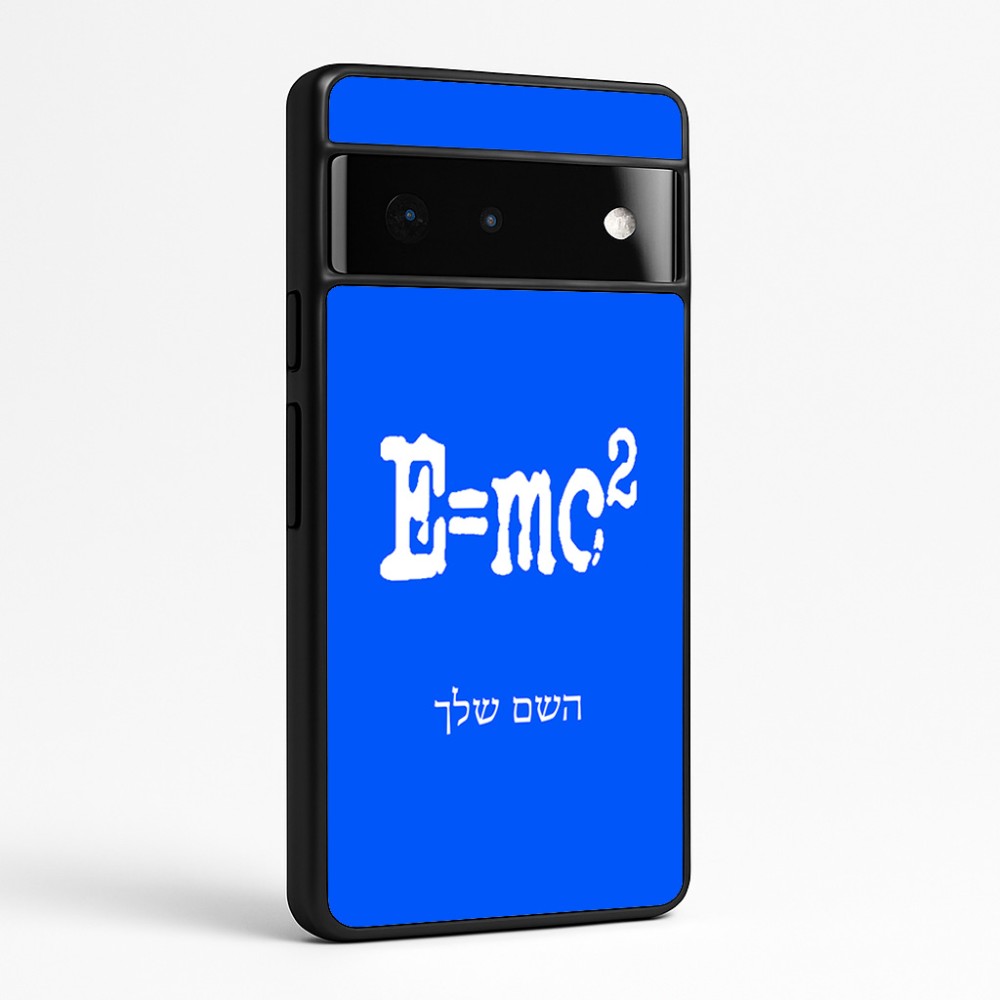 כיסוי בעיצוב אישי עם השם שלך לדגם - Google Pixel 6 Pro 5G בעיצוב נוסחת אלברט איינשטיין