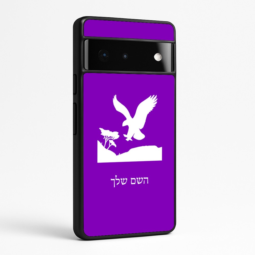 כיסוי בעיצוב אישי עם השם שלך לדגם - Google Pixel 6 Pro 5G בעיצוב נשר אמריקאי