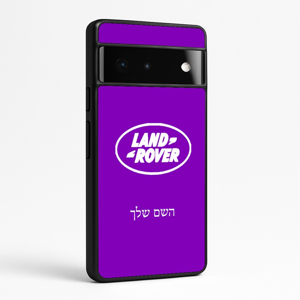 כיסוי בעיצוב אישי עם השם שלך לדגם - Google Pixel 6 Pro 5G בעיצוב לנד רובר