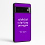 כיסוי בעיצוב אישי עם השם שלך לדגם - Google Pixel 6 Pro 5G בעיצוב האלפבית היווני