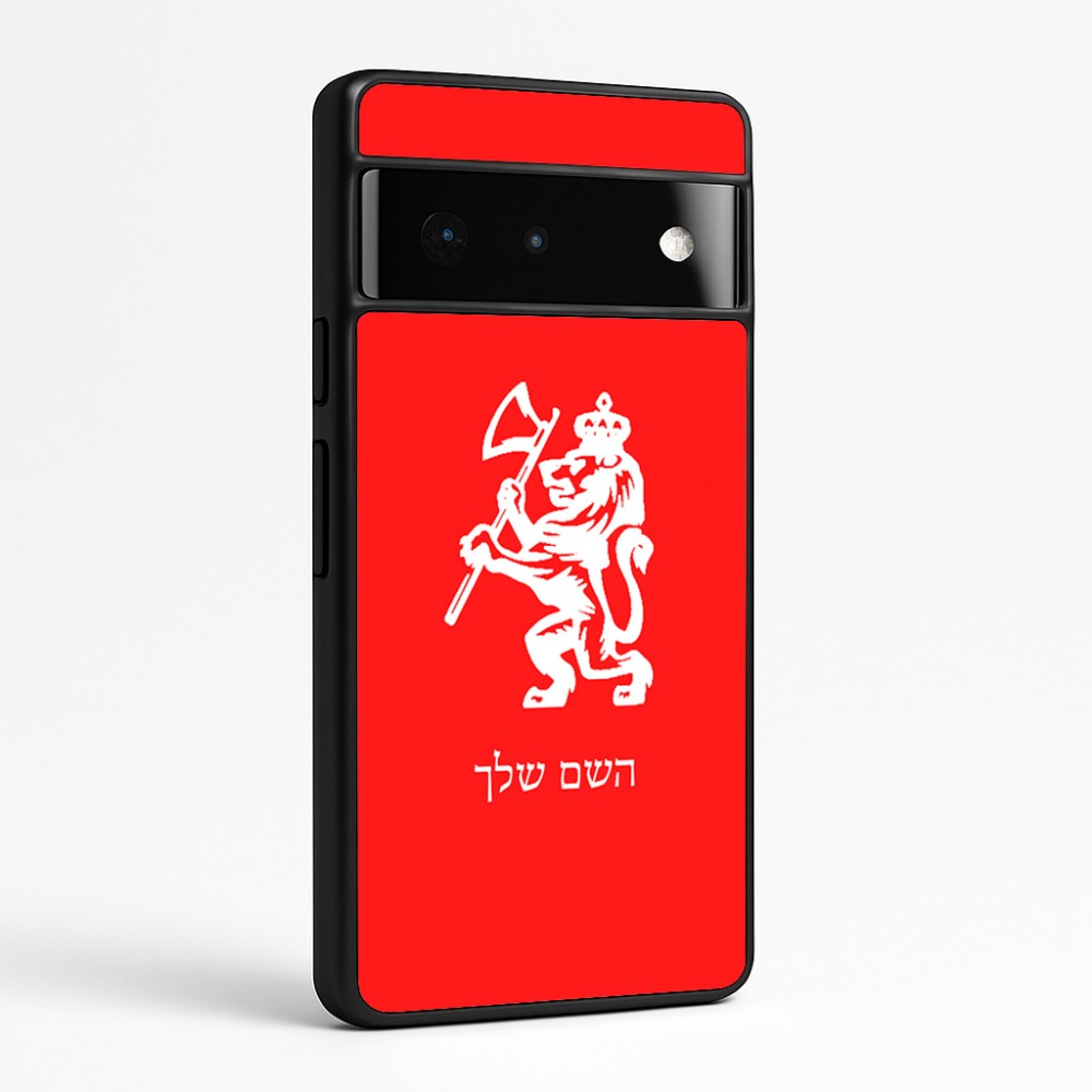 כיסוי בעיצוב אישי עם השם שלך לדגם - Google Pixel 6 Pro 5G בעיצוב אריה