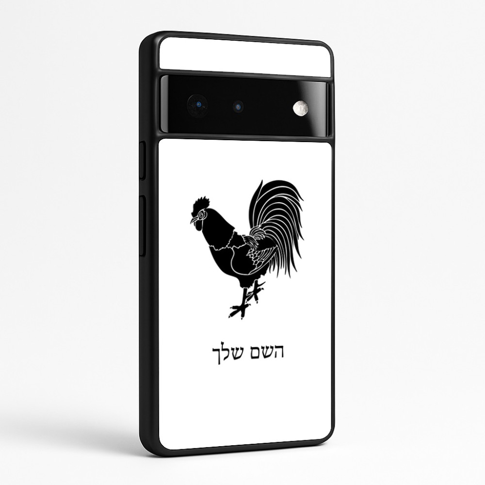 כיסוי בעיצוב אישי עם השם שלך לדגם - Google Pixel 6 Pro 5G בעיצוב תרנגול