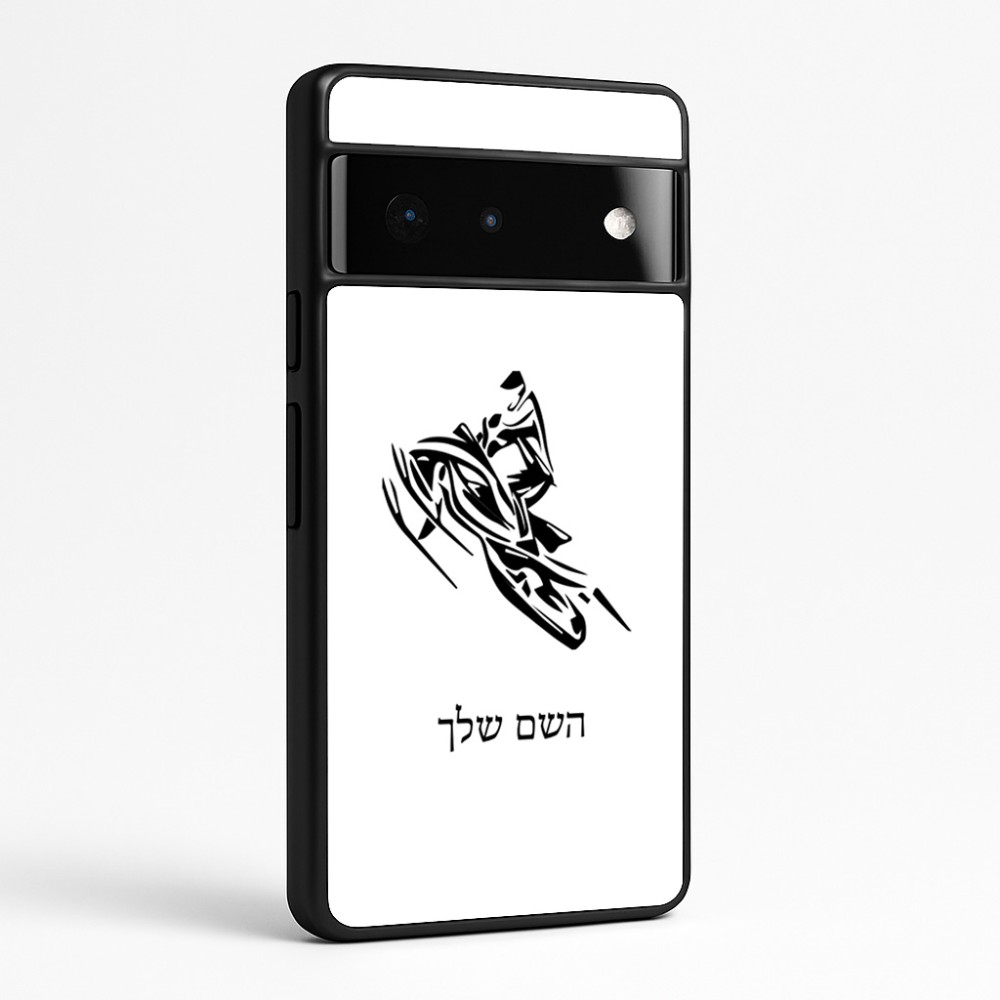 כיסוי בעיצוב אישי עם השם שלך לדגם - Google Pixel 6 Pro 5G בעיצוב אופנוע שלג