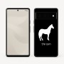 כיסוי בעיצוב אישי עם השם שלך לדגם - Google Pixel 6 Pro 5G בעיצוב סוס