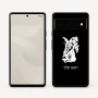 כיסוי בעיצוב אישי עם השם שלך לדגם - Google Pixel 6 Pro 5G בעיצוב ארנב מחזיק גזר