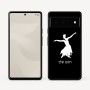 כיסוי בעיצוב אישי עם השם שלך לדגם - Google Pixel 6 Pro 5G בעיצוב בלרינה