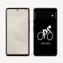 כיסוי בעיצוב אישי עם השם שלך לדגם - Google Pixel 6 Pro 5G בעיצוב אופניים אולימפיים