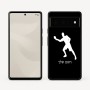 כיסוי בעיצוב אישי עם השם שלך לדגם - Google Pixel 6 Pro 5G בעיצוב שחקן פינג פונג