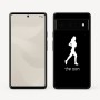 כיסוי בעיצוב אישי עם השם שלך לדגם - Google Pixel 6 Pro 5G בעיצוב רץ רץ אישה