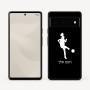 כיסוי בעיצוב אישי עם השם שלך לדגם - Google Pixel 6 Pro 5G בעיצוב שחקנית כדורגל - אישה
