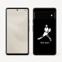 כיסוי בעיצוב אישי עם השם שלך לדגם - Google Pixel 6 Pro 5G בעיצוב שחקן טניס