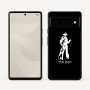 כיסוי בעיצוב אישי עם השם שלך לדגם - Google Pixel 6 Pro 5G בעיצוב קאובוי המערב הפרוע
