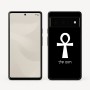 כיסוי בעיצוב אישי עם השם שלך לדגם - Google Pixel 6 Pro 5G בעיצוב אנק - מפתח החיים המצרי
