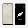 כיסוי בעיצוב אישי עם השם שלך לדגם - Google Pixel 6 Pro 5G בעיצוב נוצת נוצה
