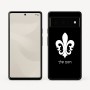 כיסוי בעיצוב אישי עם השם שלך לדגם - Google Pixel 6 Pro 5G בעיצוב פרחי פרחים - צרפת